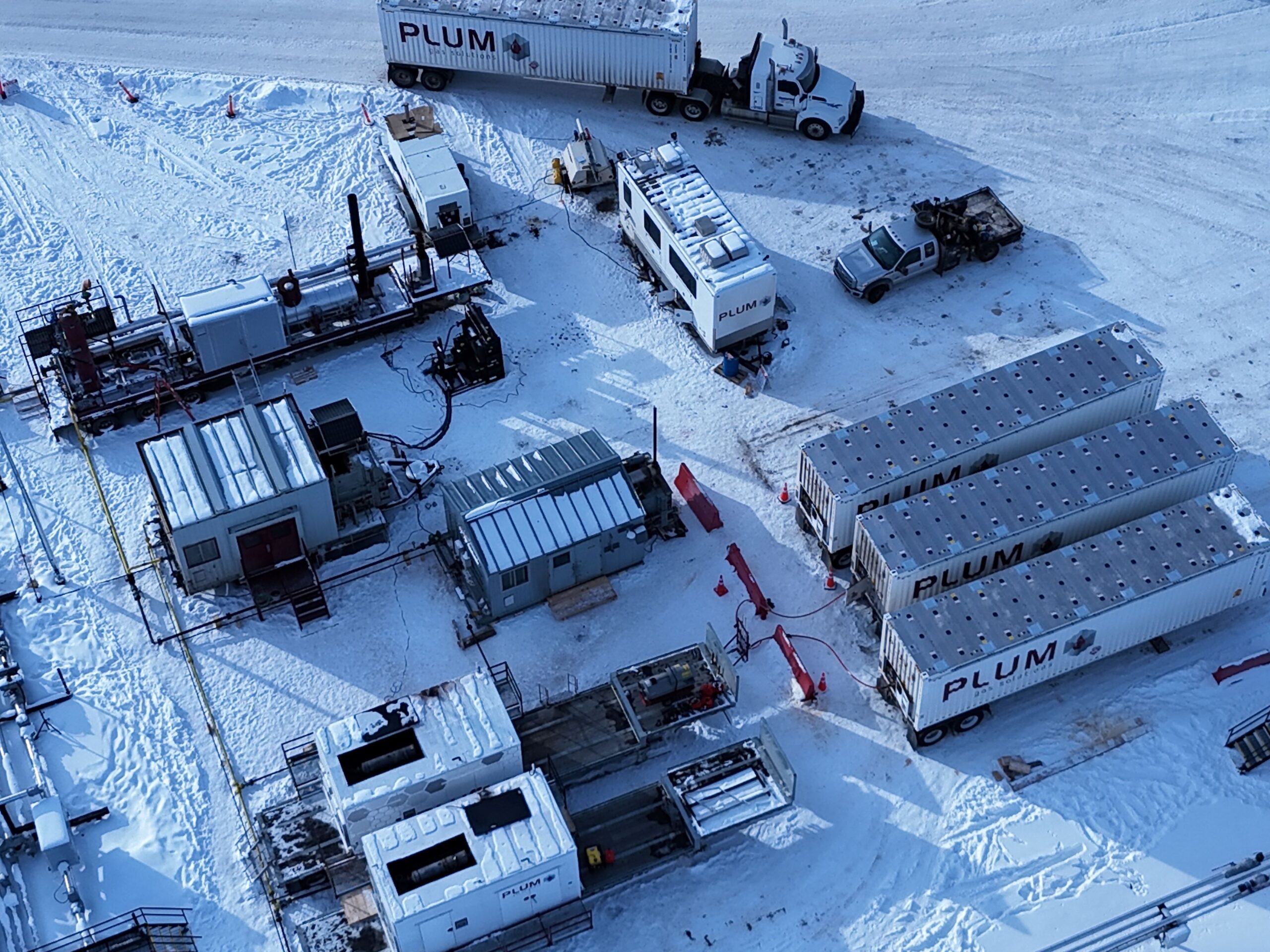 Plum Gas Solutions at Teine Energy CNG Site